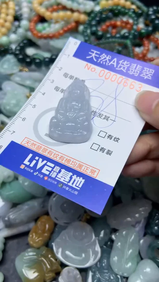 【闪购商品】翡翠颈饰未镶嵌663天然翡翠