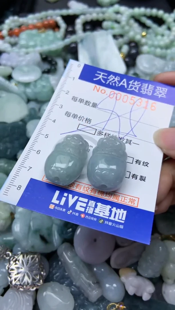 【闪购商品】翡翠颈饰未镶嵌316多样性发其一件