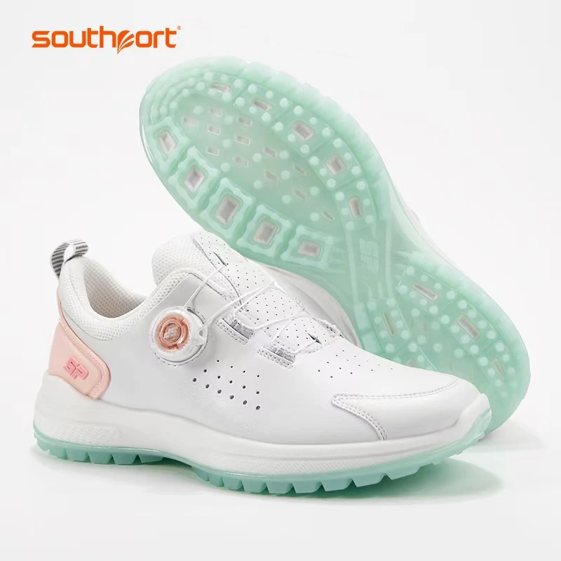 Southport 2024新款高尔夫球鞋女士防水鞋子防滑舒适休闲运动鞋女