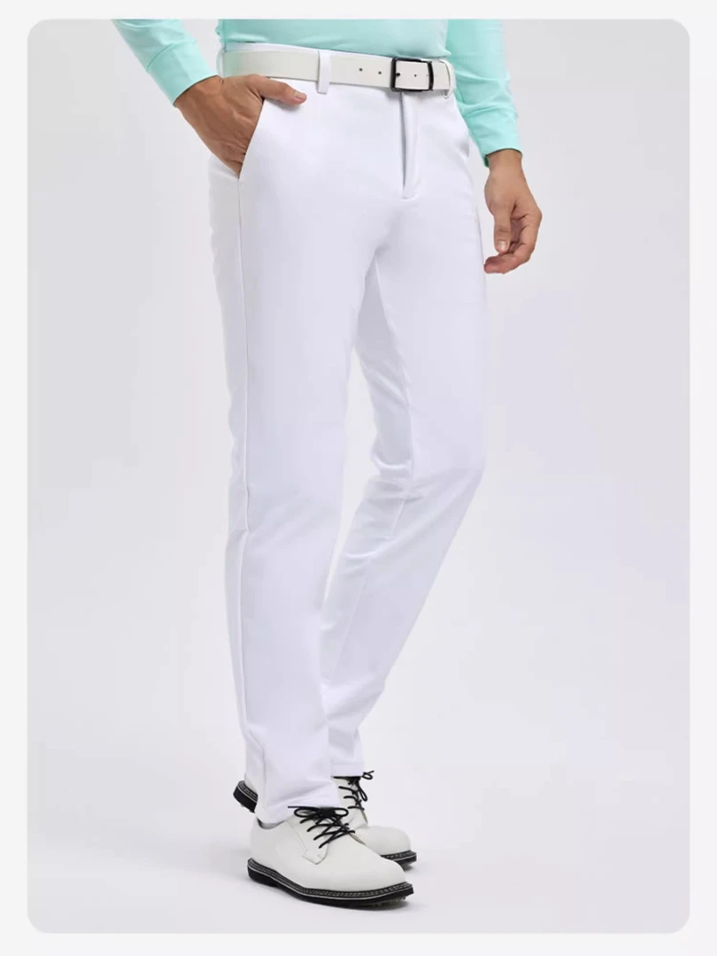 高尔夫男裤秋冬季运动长裤golf球裤加绒保暖休闲裤服装舒适时尚