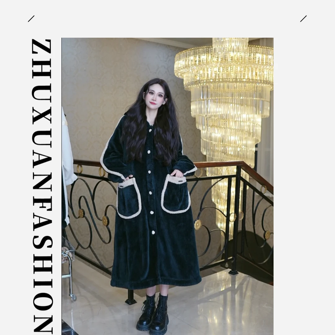 竹喧【双11】2024设计师款摩登少女系列可外穿睡衣睡袍家居服套装