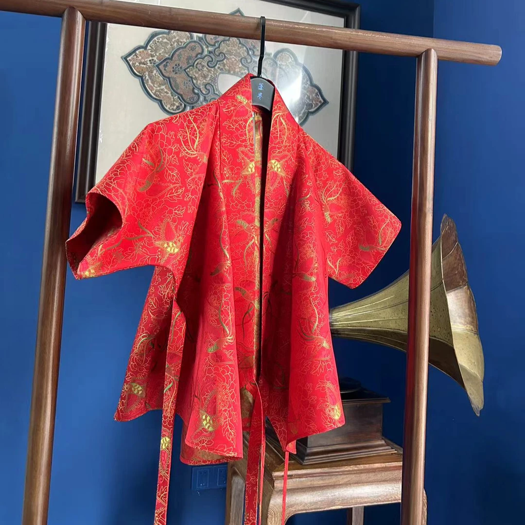 老上海传统中式国风上衣倾城色非遗宋锦新中式上衣