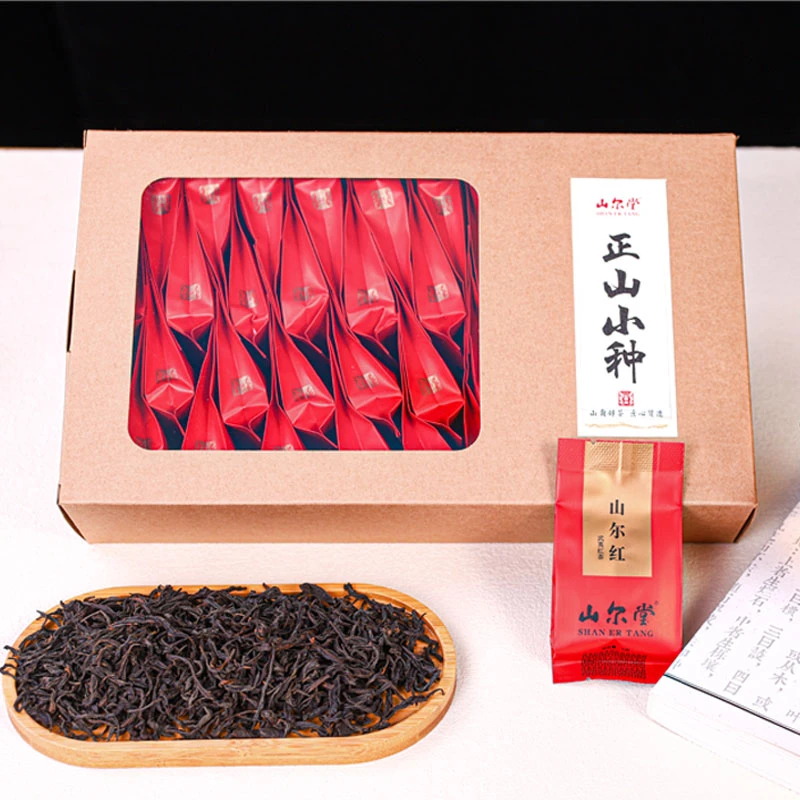 山尔堂桐木关正山小种山尔红罐装兰花荔枝香