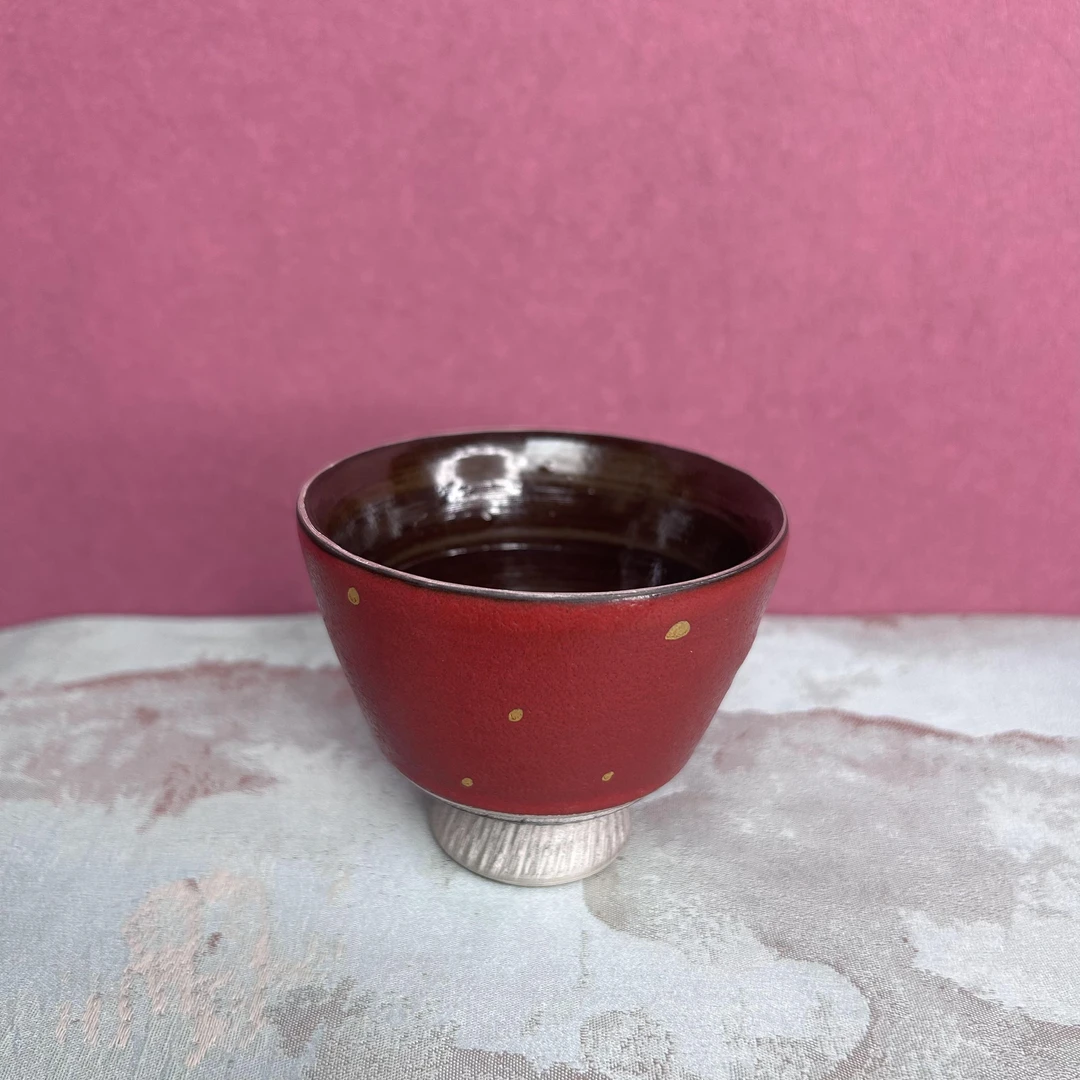 喜度志野柳红高足思远杯品茗杯主人杯茶杯