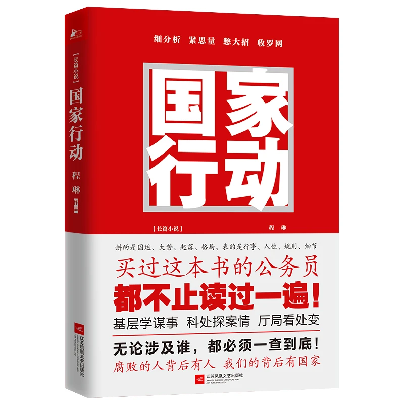 【林夕推荐】国家行动 程琳著电视剧张译主演脊梁反腐官场小说