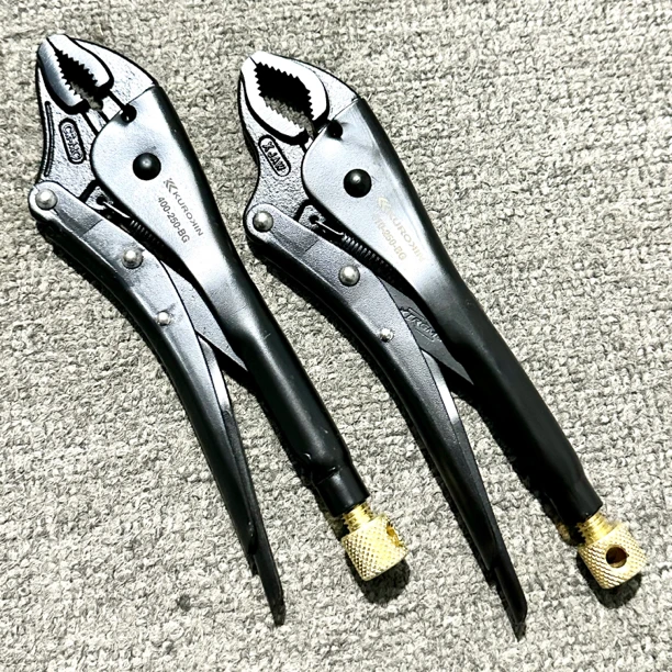 FUJIYA富基亚黑金大力钳 管件大力钳 超大开口