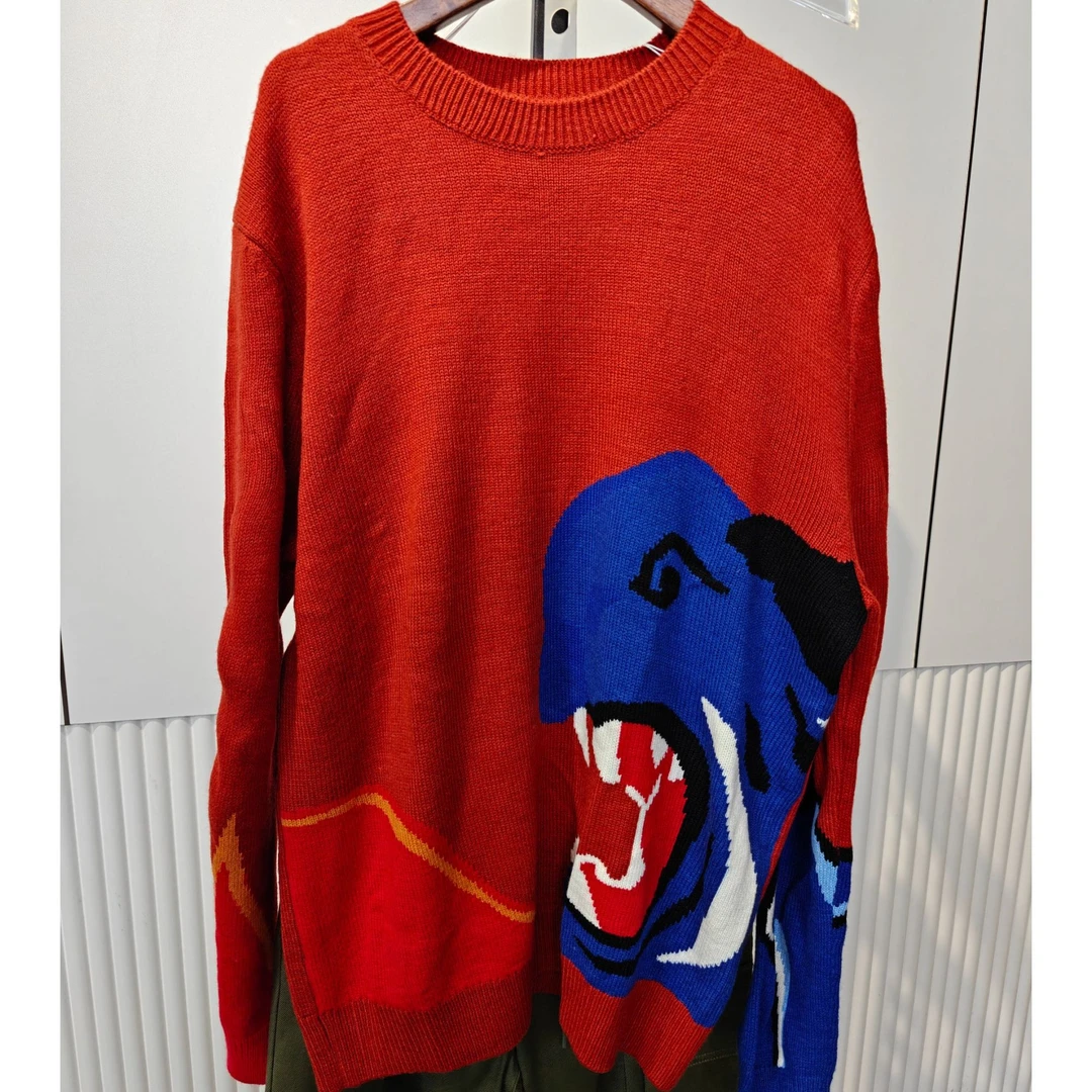 103-1033800 韩系百搭圆领毛衣