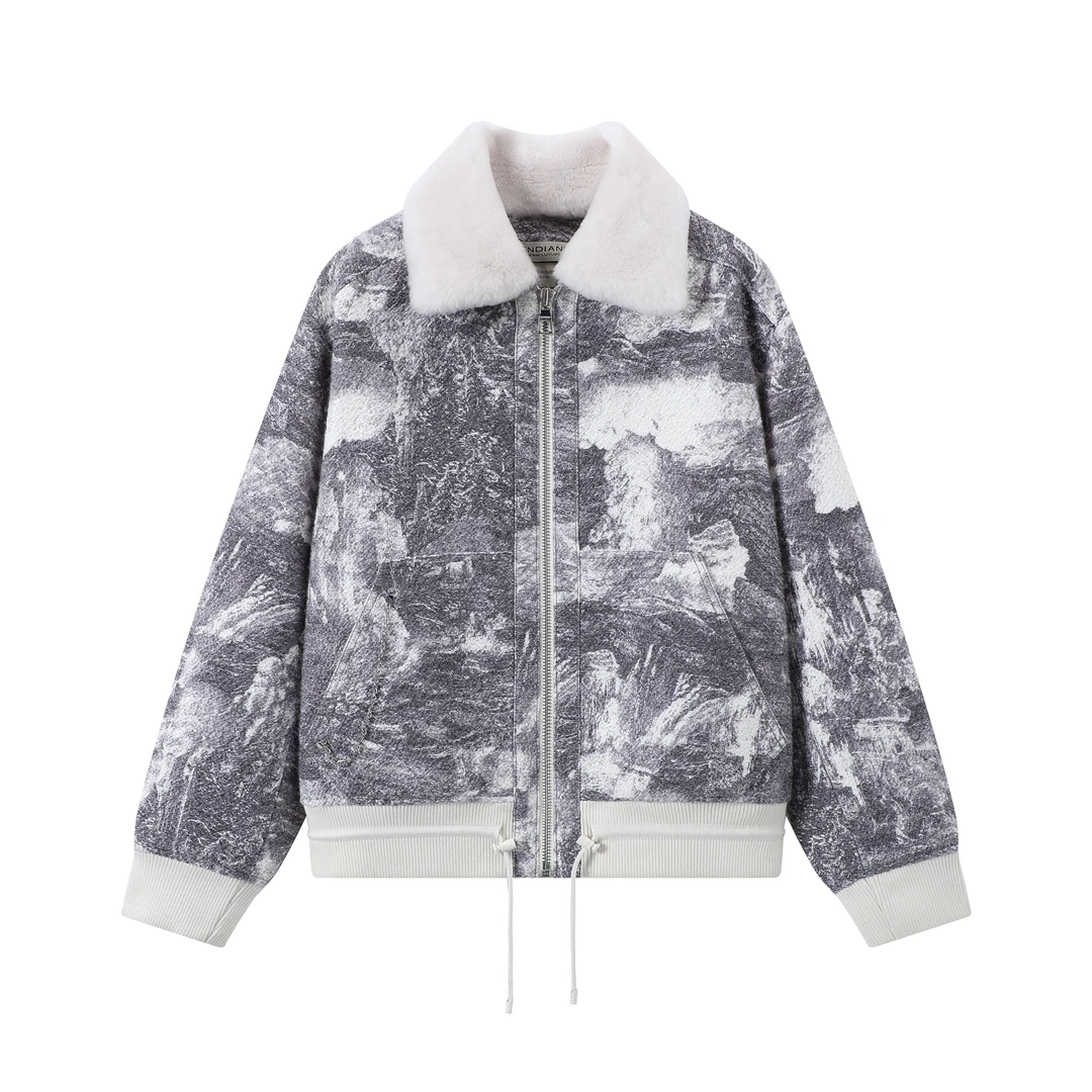 900-4342900晕染冬款外套