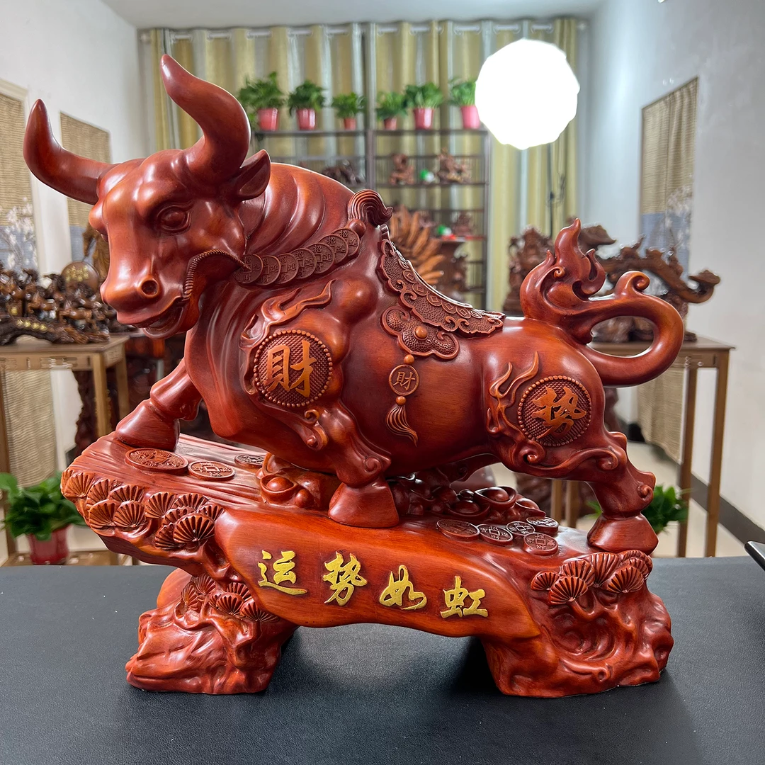 【新款福利】牛工艺品摆件装饰品生肖牛公司店铺客厅家用30