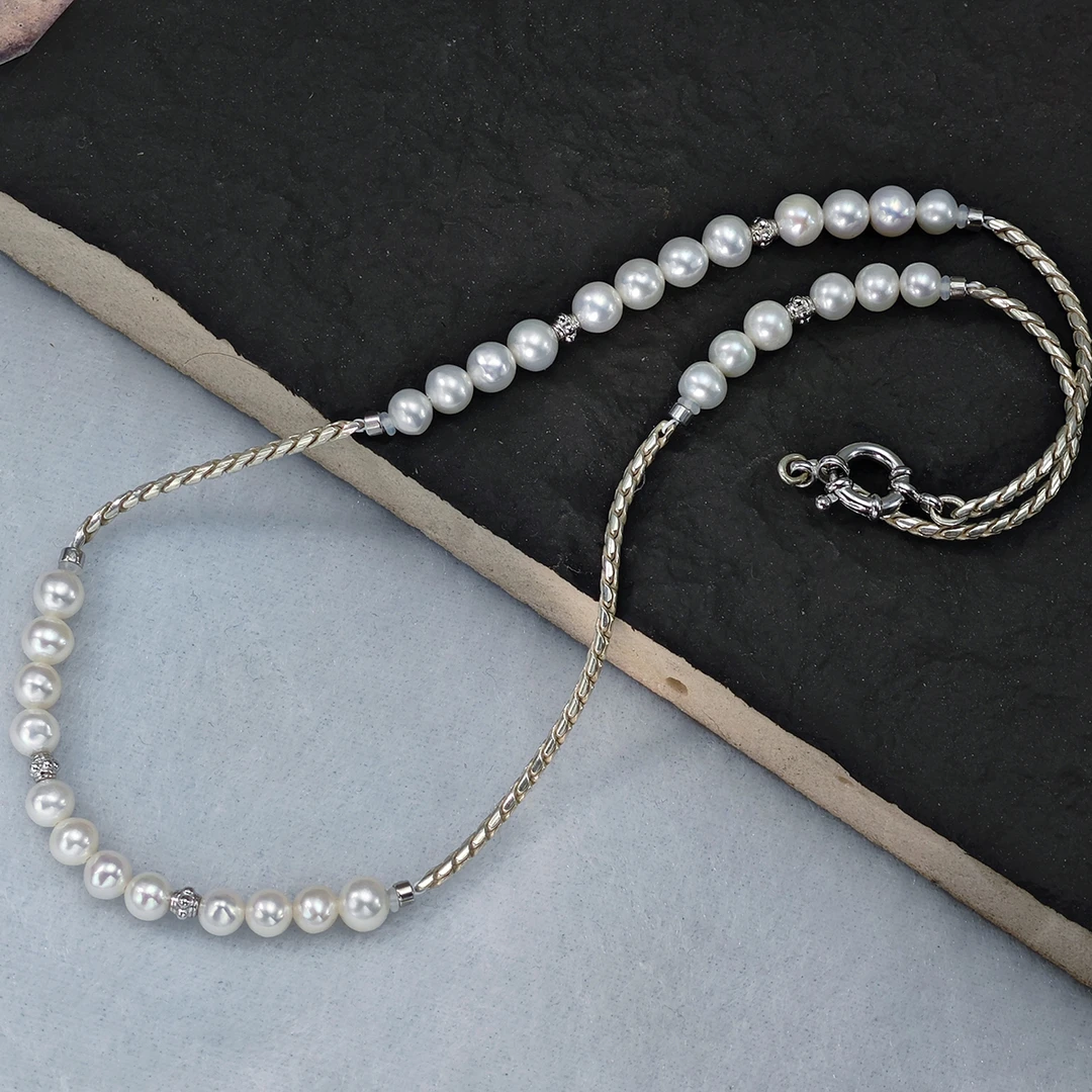 链子925银 原创仙骨链手工时尚百搭拼接925银项链轻奢小众