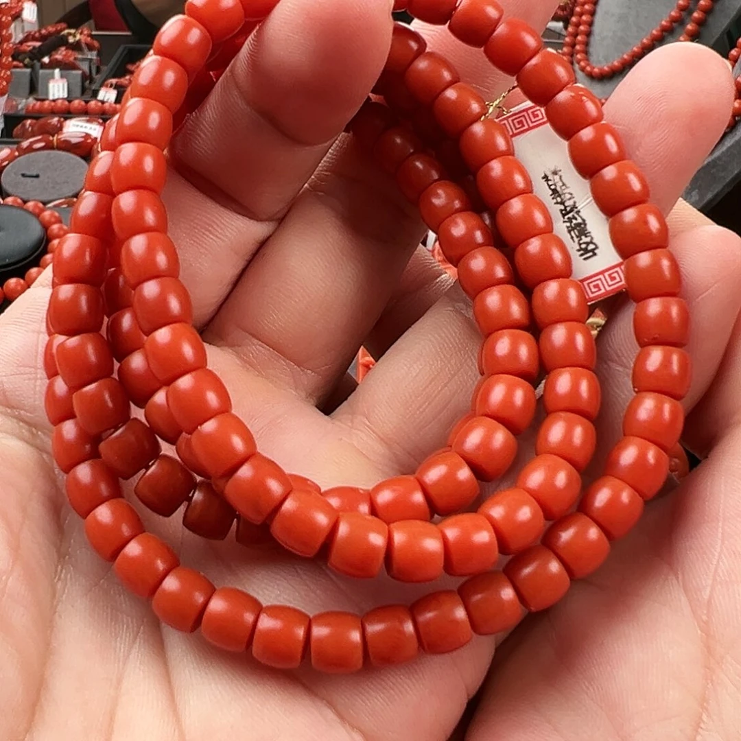 南红玛瑙多圈未镶嵌
