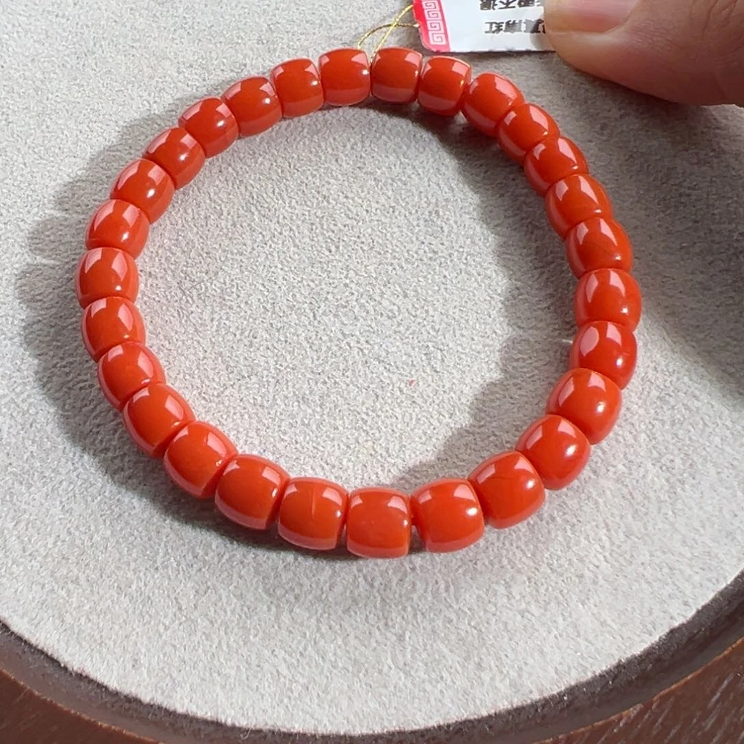 南红玛瑙手串未镶嵌
