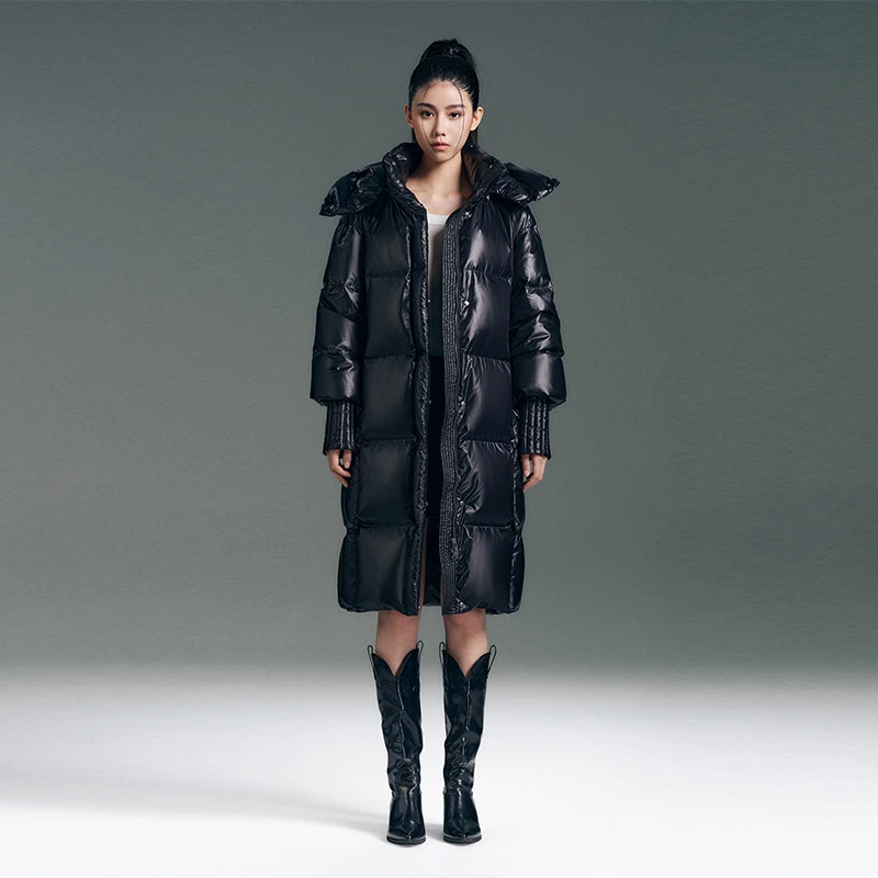 【韩诗诗专属】克拉女神系列3.0冬日时尚鹅绒服68031