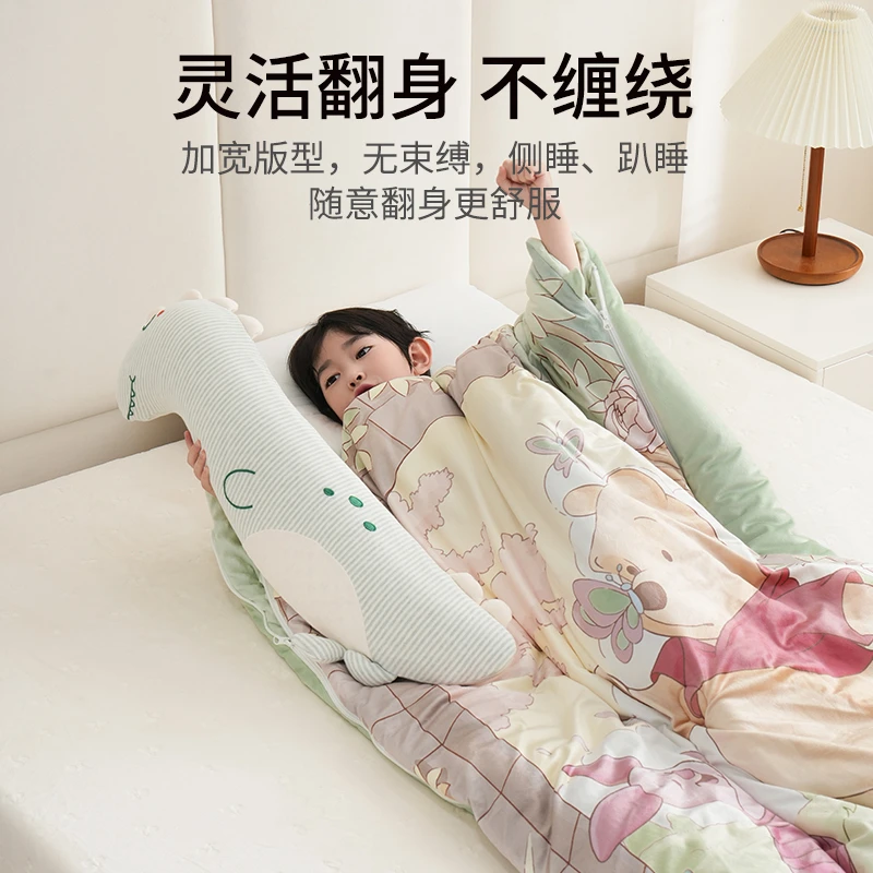 Disney/迪士尼儿童防踢被秋冬恒温被宝宝加厚豆豆被幼儿园午睡被