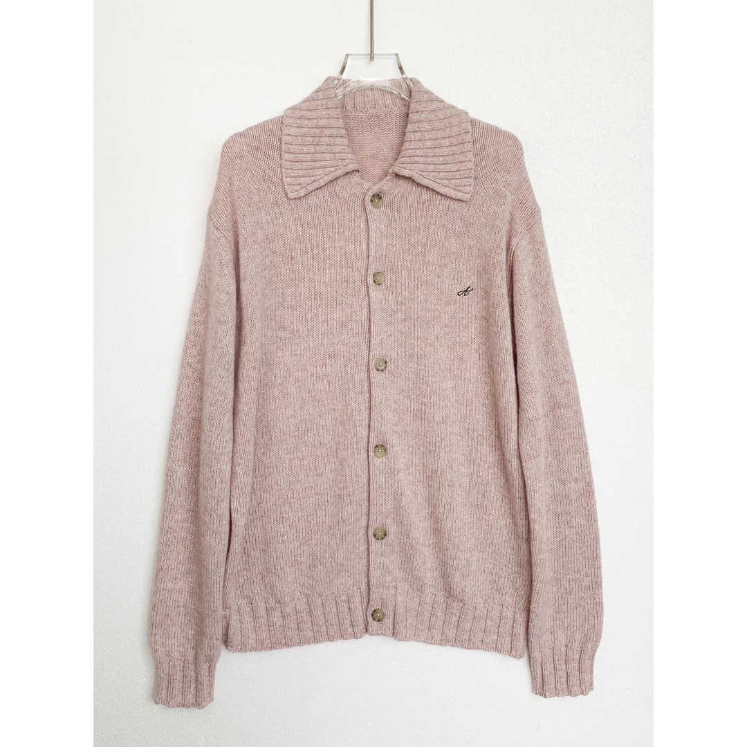 新款刺绣简约气质POLO衫领毛衣针织衫MA4SYDZ1126