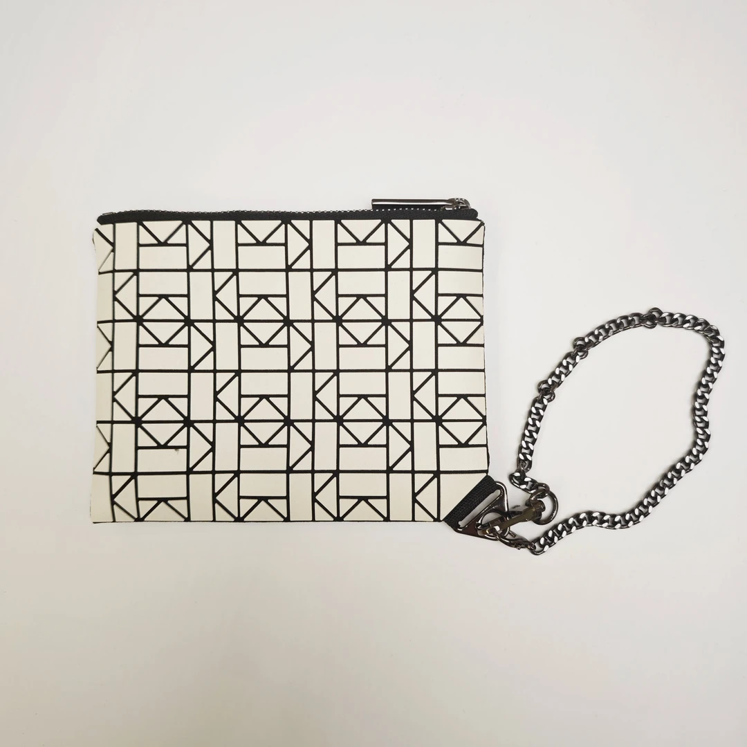新款几何菱格手拿格子零钱包卡包MA4BBDZ0398