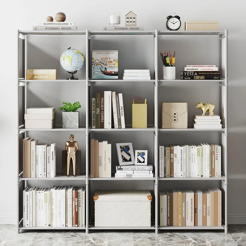 欧奈思家居简易置物架书架学生儿童书柜组装落地现代简约收纳物架