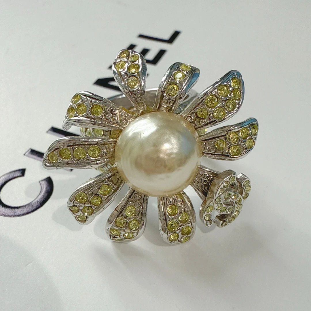 95新 Chanel/香奈儿 Chanel vintage香奈儿中古戒指