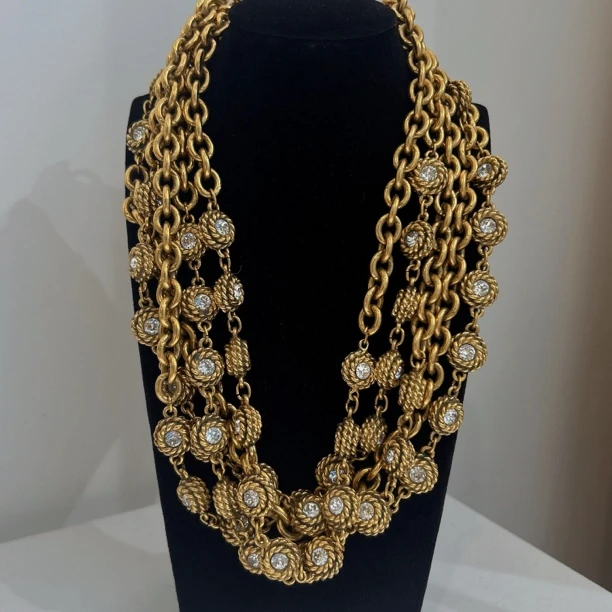 95新 Chanel/香奈儿 Chanel vintage香奈儿中古项链