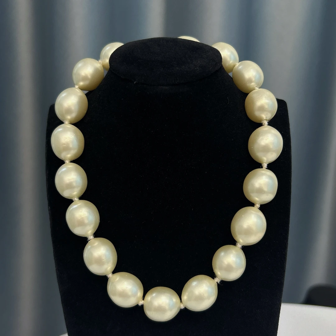 95新 Chanel/香奈儿 Chanel vintage香奈儿中古珍珠项链