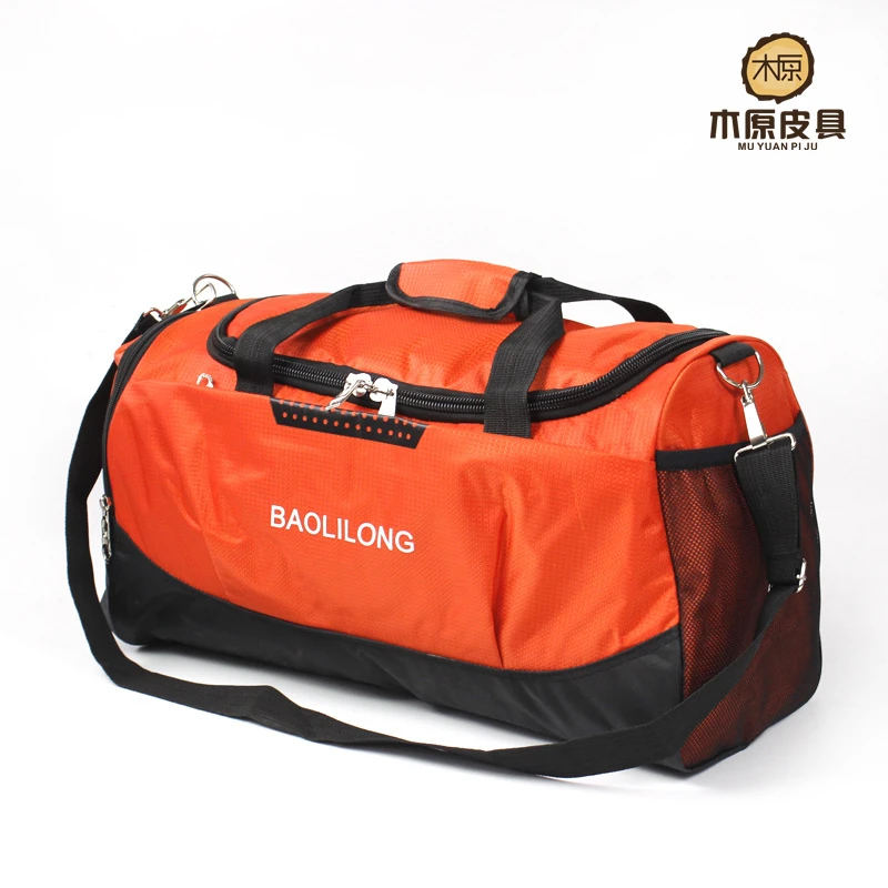 轻便防盗鞋仓运动单肩健身包短途小容量手提行李包女旅行袋男户外