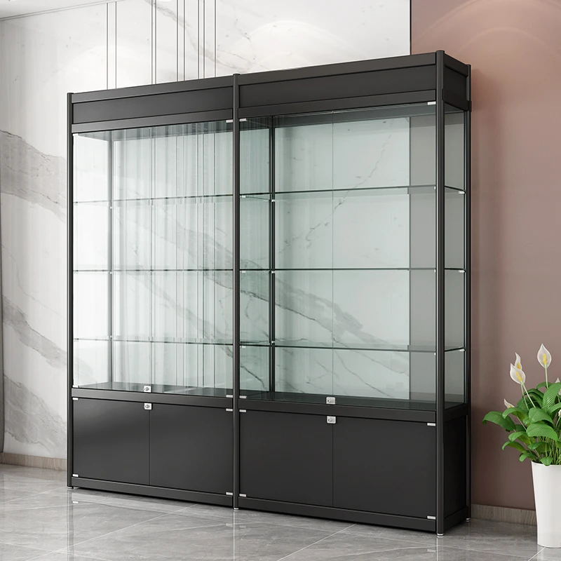 礼品展示柜珠宝荣誉架柜台奖牌奖杯样品茶叶化妆品玻璃产品陈列柜