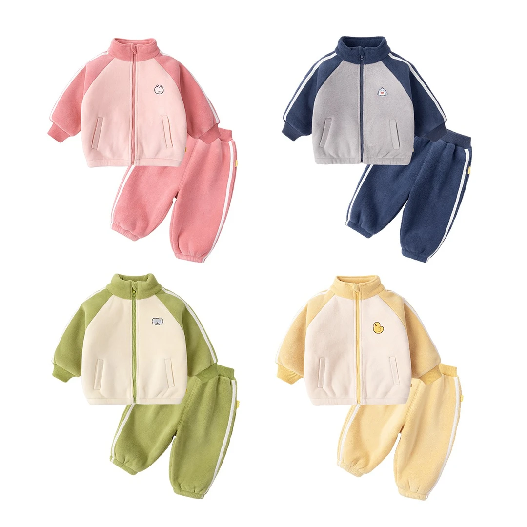 【现货】小童儿童冬季休闲外套男童女宝加绒加厚嘟嘟家DSG123DCF441