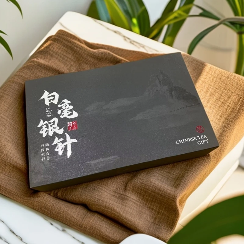 白毫银针 长泡袋 茶叶礼盒装 白茶芽头 过节送礼