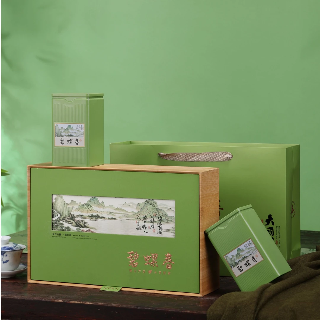 碧螺春 2024年新茶 铁罐包装 100克 茶叶礼盒装