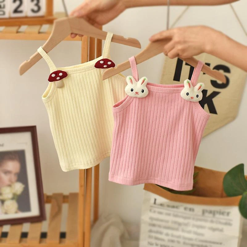 女童吊带夏季外穿洋气韩版童装儿童婴儿小童薄款可爱女宝宝小背心