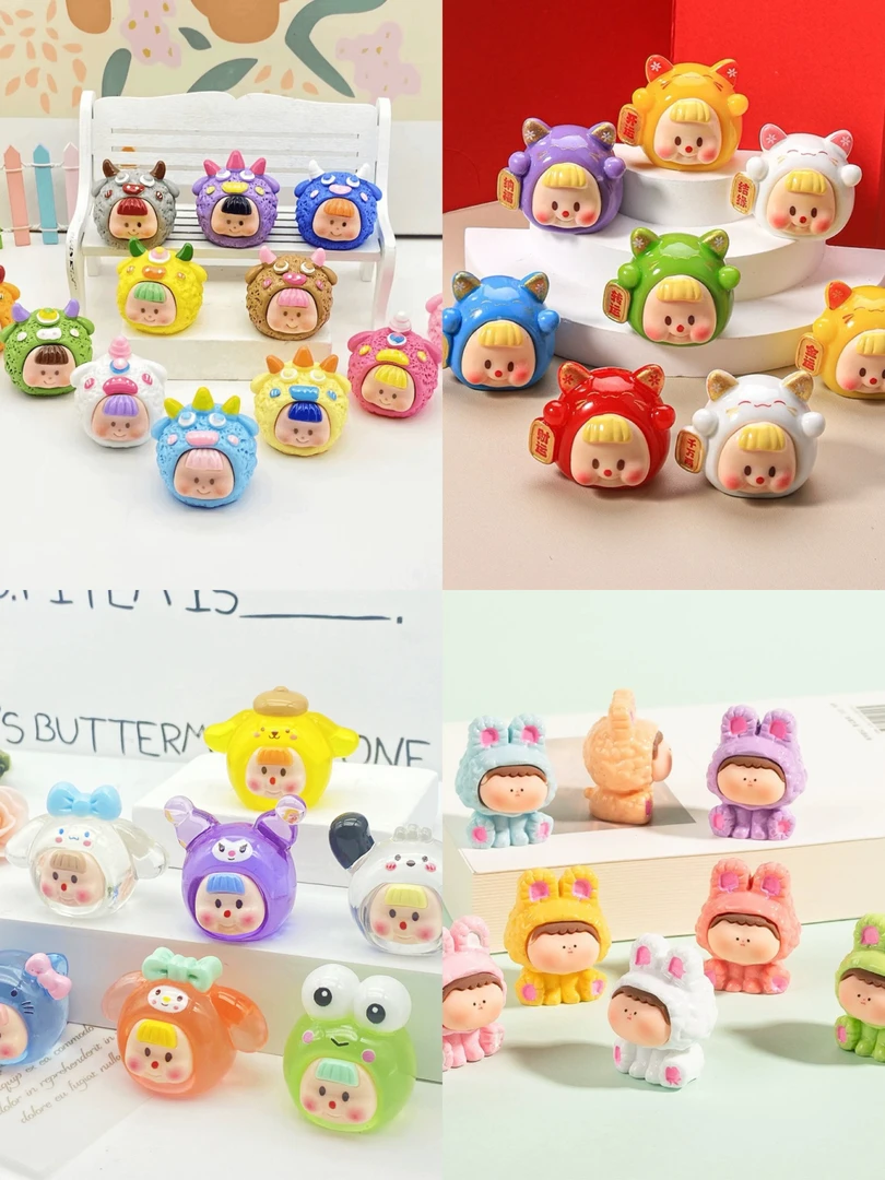 【许愿两款+对对碰+老六 】大乱炖树脂钥匙扣