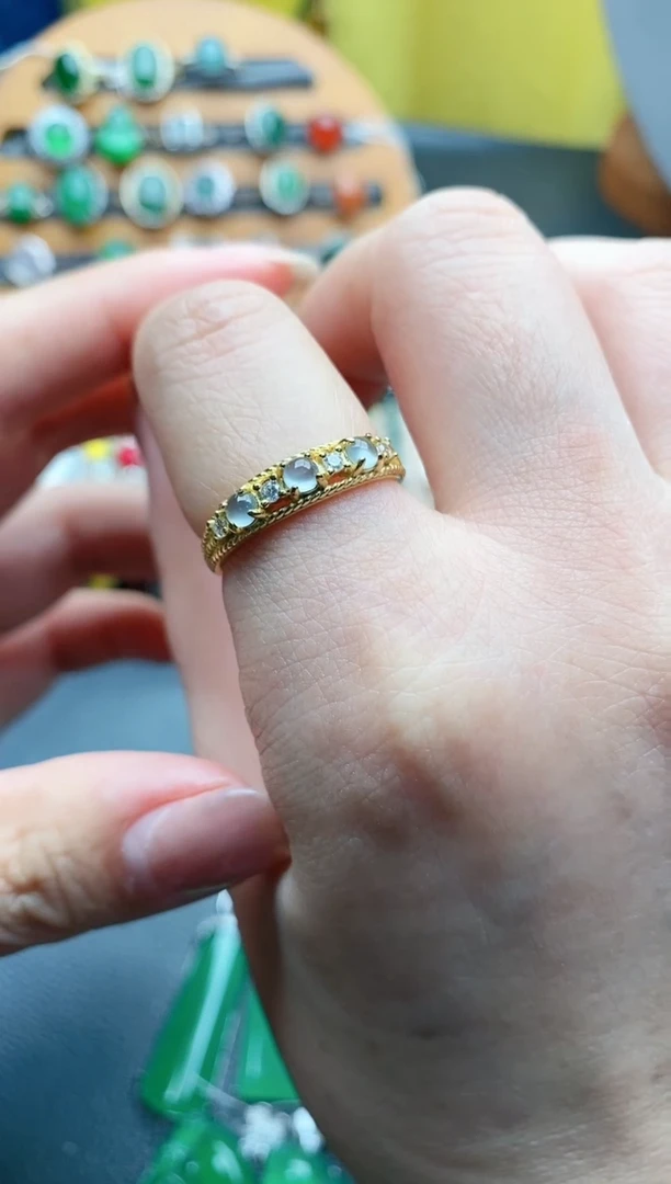 【闪购商品】翡翠戒指银S925镶嵌11111111111111