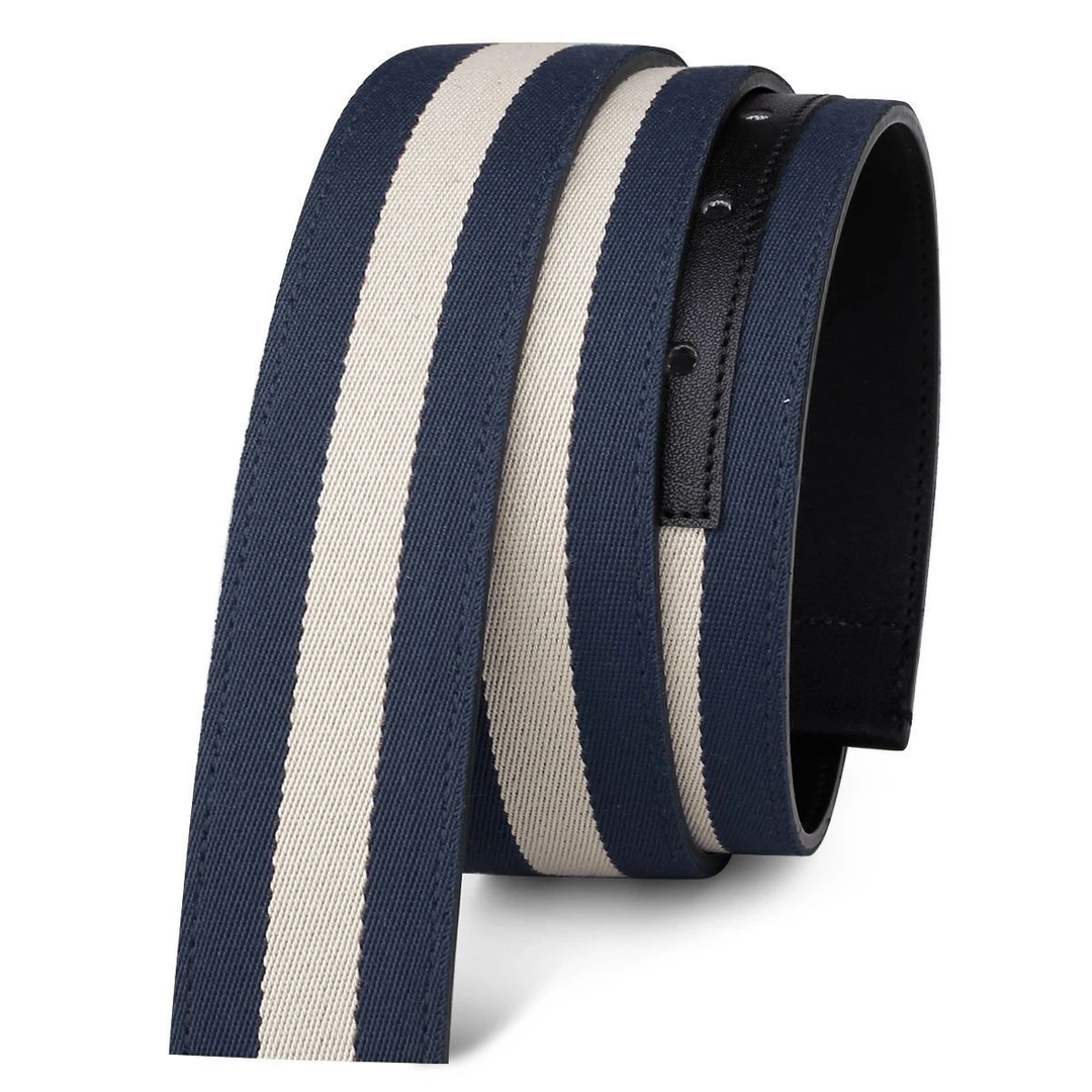 男士皮带新款无扣头不带头3.4真皮头层牛皮单独配件平滑扣针扣