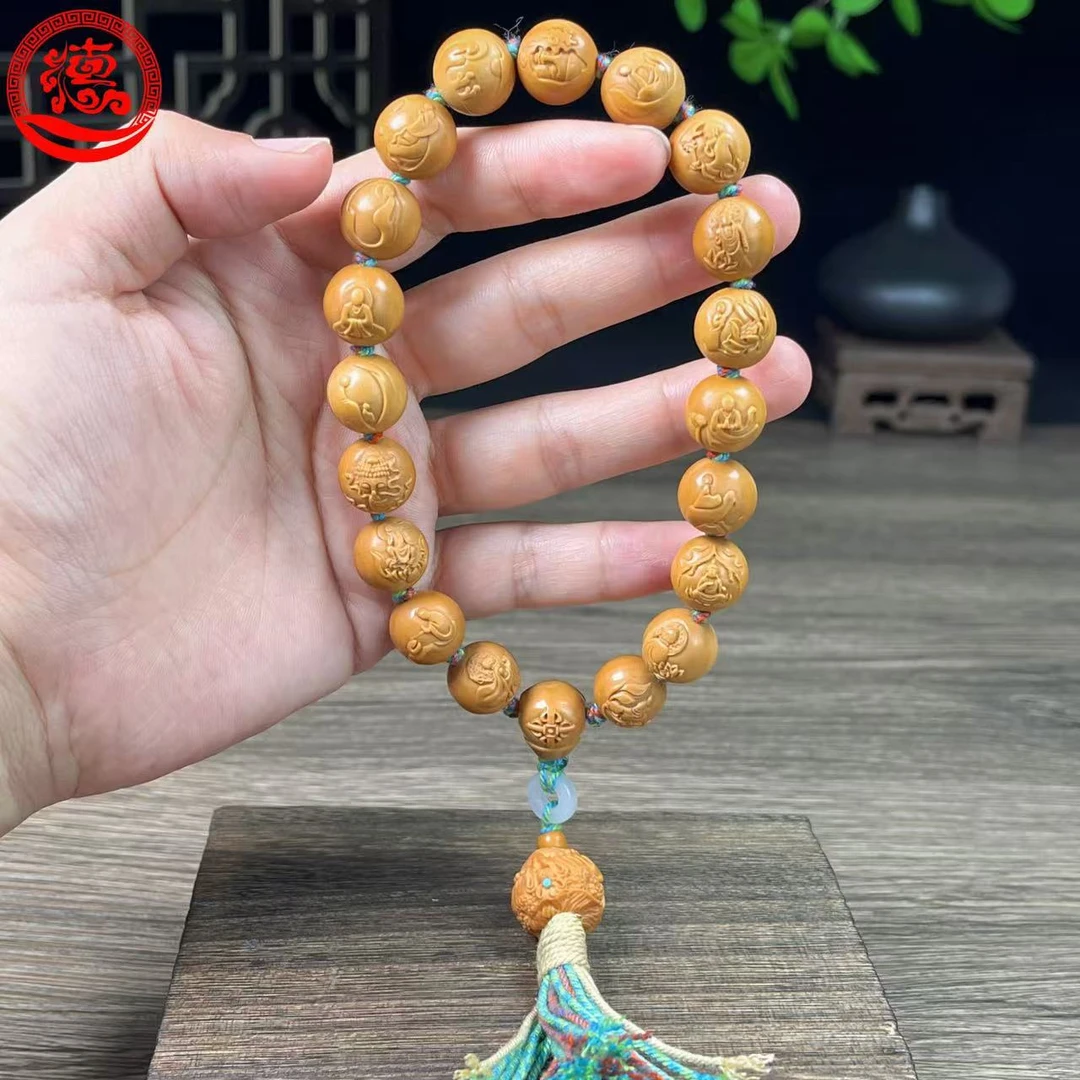 猴头核桃   1.3无相佛手持镶嵌款   文玩手持