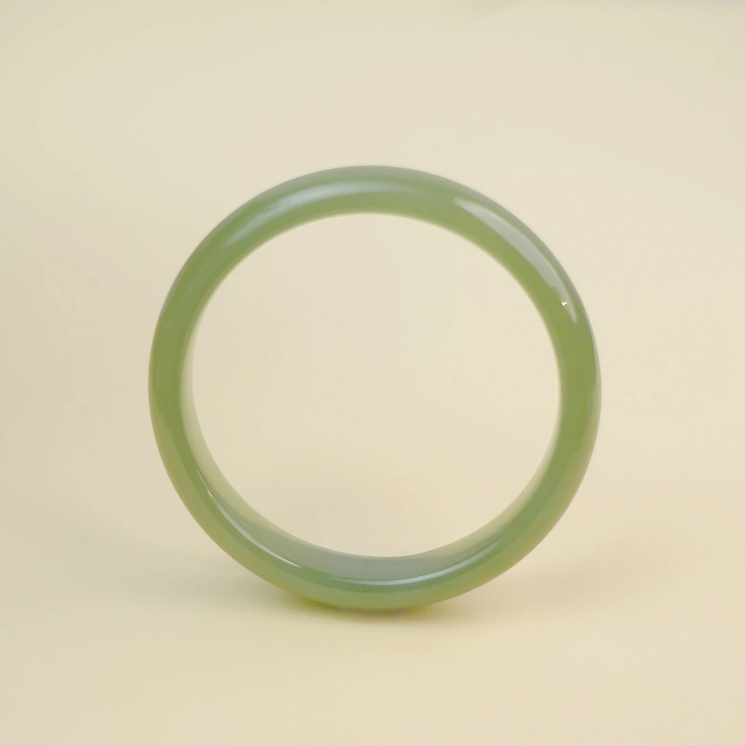 |和和美玉| 西湖子 湖水绿手镯  天然和田玉 多样性发货 发其一