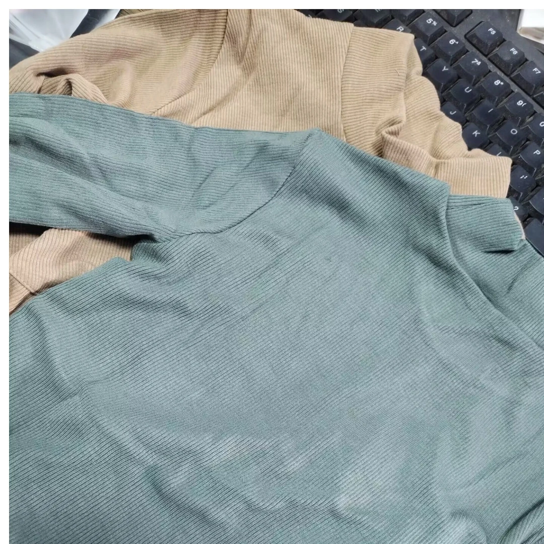 网红纯色半高领长袖瑜伽气质女修身显瘦百搭韩版时尚