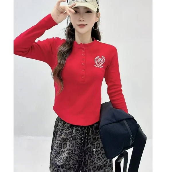 2412新上6017款罗纹磨毛印花纽扣卫衣6018磨毛豹纹爬条工装裤套装