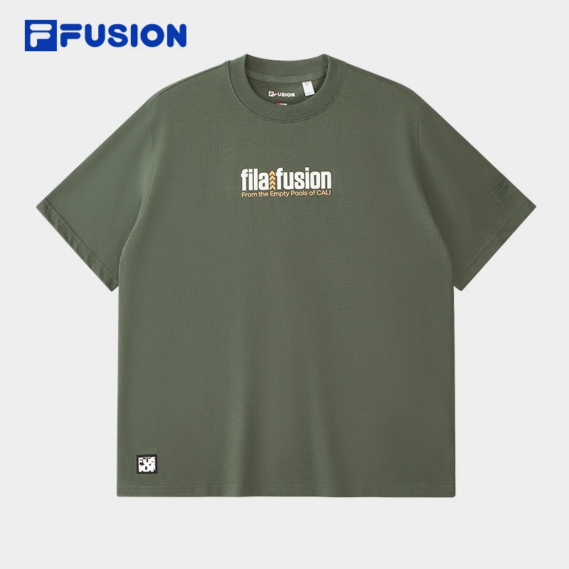 FILA斐乐【明星同款】男潮流舒适透气百搭针织短袖T11M433106