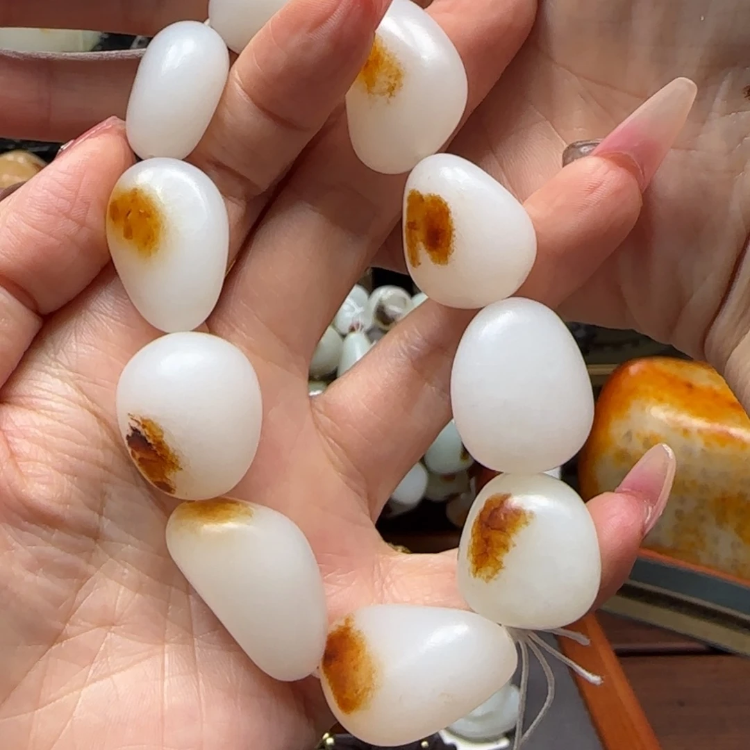 和田玉挂件未镶嵌南*月