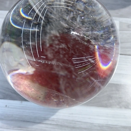 水晶水晶球水晶摆件未镶嵌阿*