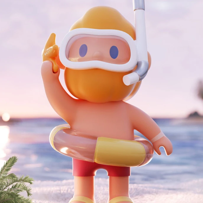 【代拆】生娃bob五代海岛盲盒潮玩手办