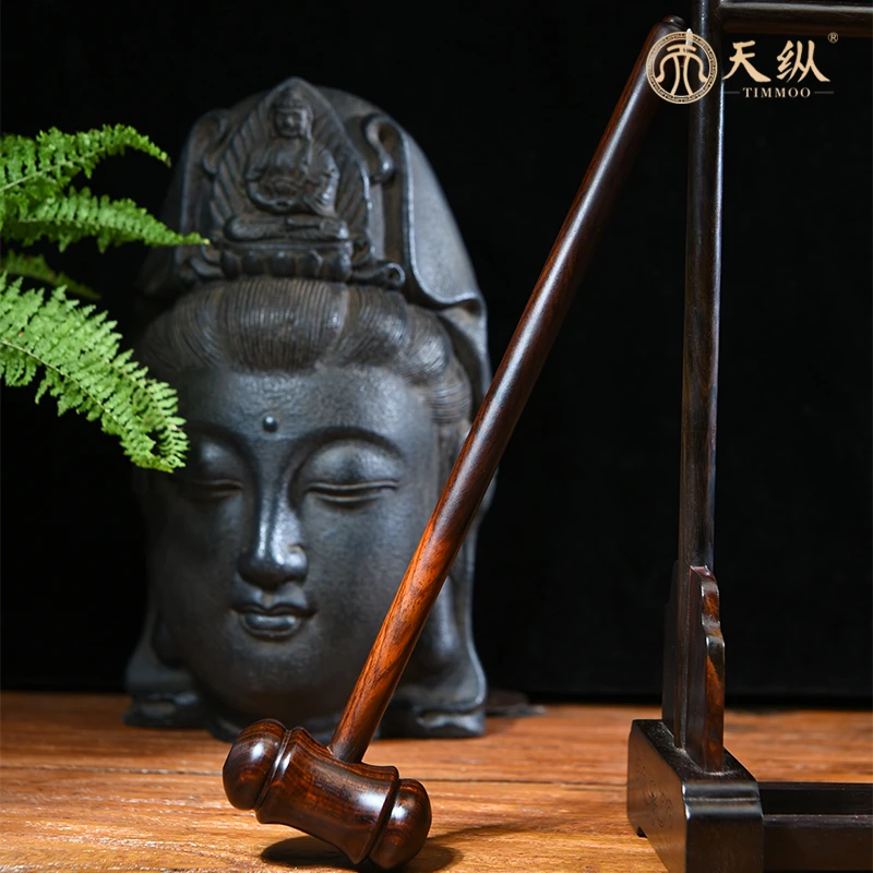 清净天天纵大红酸枝交趾黄檀木质健康按摩EXX0033TZEB
