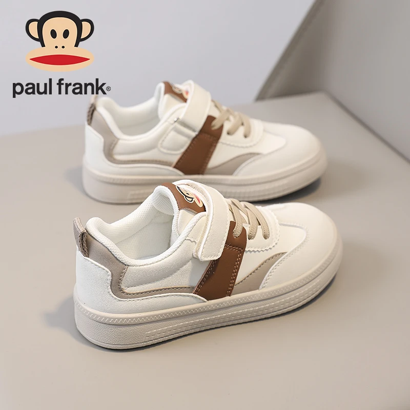 大嘴猴童鞋2024秋季新款儿童时尚百搭高颜值校园板鞋男童运动休闲