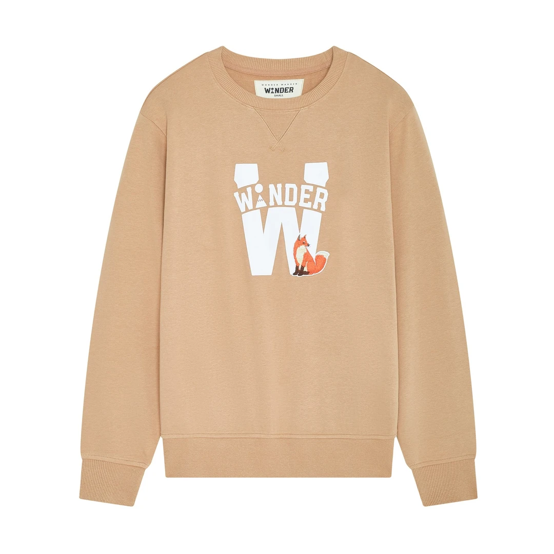Giordano/佐丹奴秋冬字母圆领卫衣舒适百搭时尚长袖上衣01091609