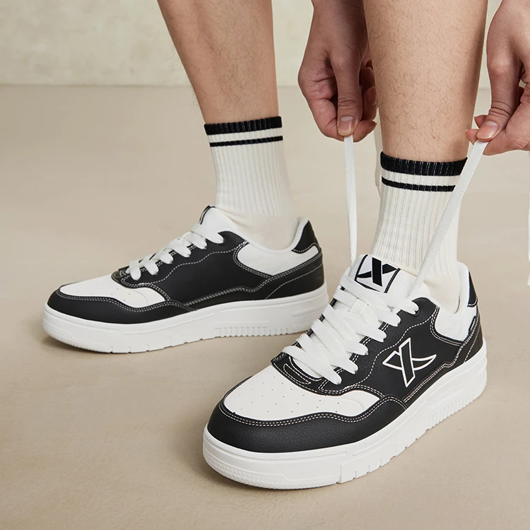 【语儿专属】新款小空军板鞋男女白鞋休闲厚底运动-D