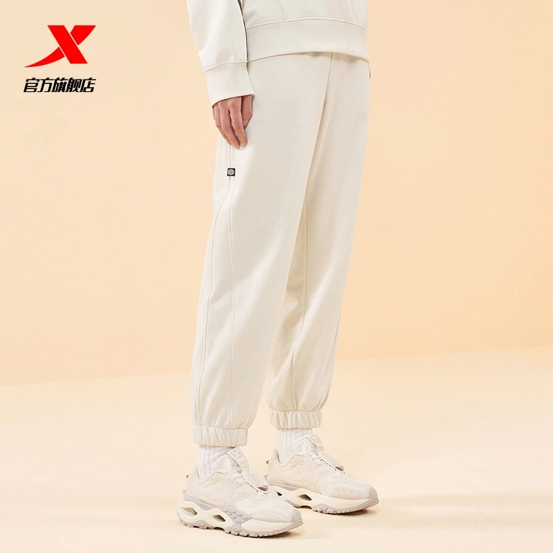 XTEP/特步【特步环保胶囊系列】【特步针织长裤休闲裤百搭舒适夏季】