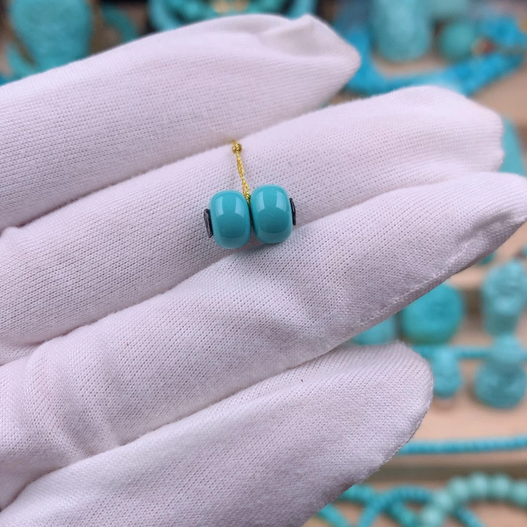 【闪购商品】绿松石配珠卡7.3未镶嵌