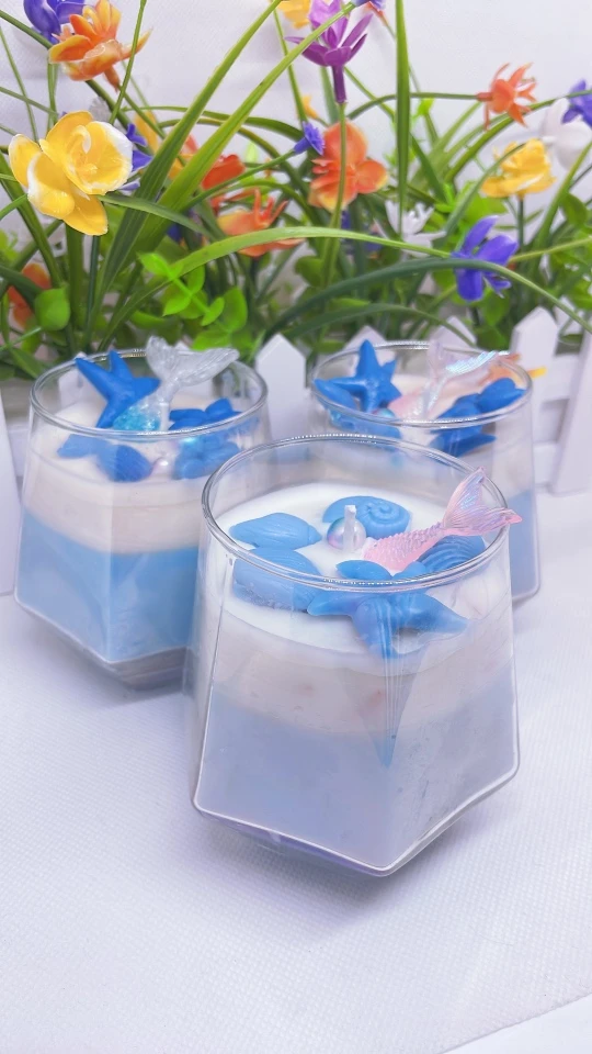 手工香薰蜡烛，小众轻奢ins风精致闺蜜同学情人节礼物（晨曦制作