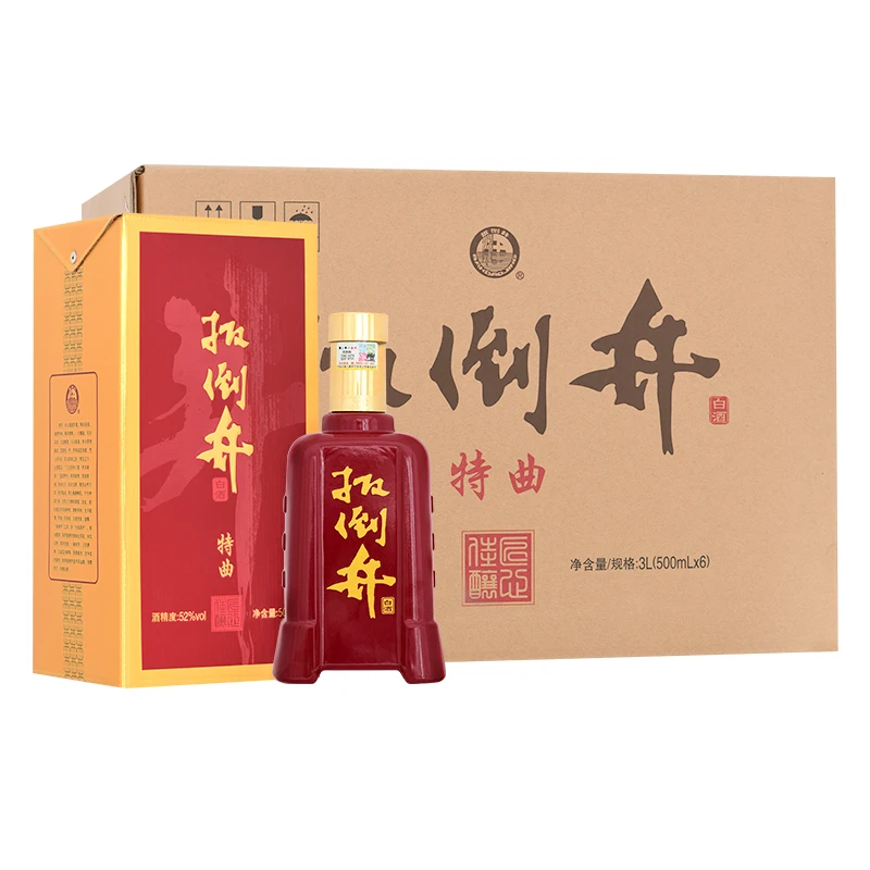 扳倒井特曲 浓香型白酒 52度500ml*6瓶