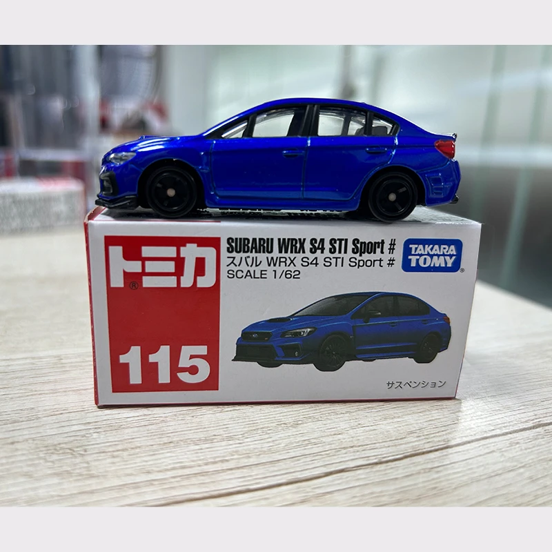 TOMY多美卡合金车仿真115号斯巴鲁WRX S4运动版158554
